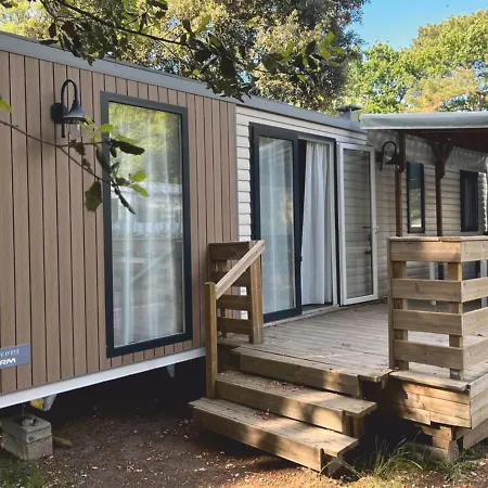 Grand Mobile-home 45m2 Au Calme Et Au Bord De مكان تخييم